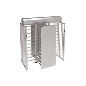SESAME-TWIN--–-Full-Height-Turnstile-Gate-Full-height turnstiles: Floor-to-ceiling barriers allowing single-person access, akin to revolving doors.