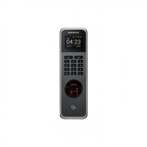 Image of Suprema BioLite N2 Sleek Black Biometric Terminal for Secure Entry
