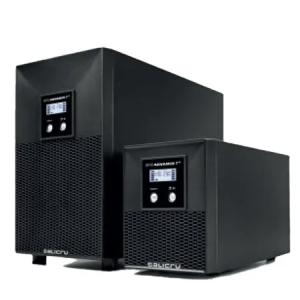 SPS Advance-T uninterruptible power supply units with LCD panel and black tower design – ScreenCheck