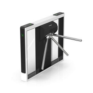 Quantum Tripod Turnstiles DS-Q10: A gate allowing one-person passage, ideal for one-way human traffic control.