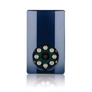 Image of Compact Nedap ANPR camera with sleek design and integrated LED array for automatic number plate recognition