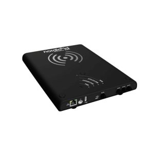 Sampo S3 Fixed RFID Reader with integrated antenna and high-speed scanning, distributed by ScreenCheck ME in UAE for retail and inventory applications.