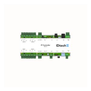 IDtech IP Controller RAU-500 for access control with input/output terminals and Ethernet ports – ScreenCheck
