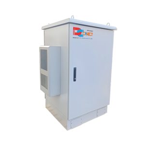 Industrial outdoor cabinet with AC cooling for telecom and industrial applications – ScreenCheck ME
