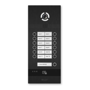 BAS-IP BI-12FBI 12-button IP video intercom panel