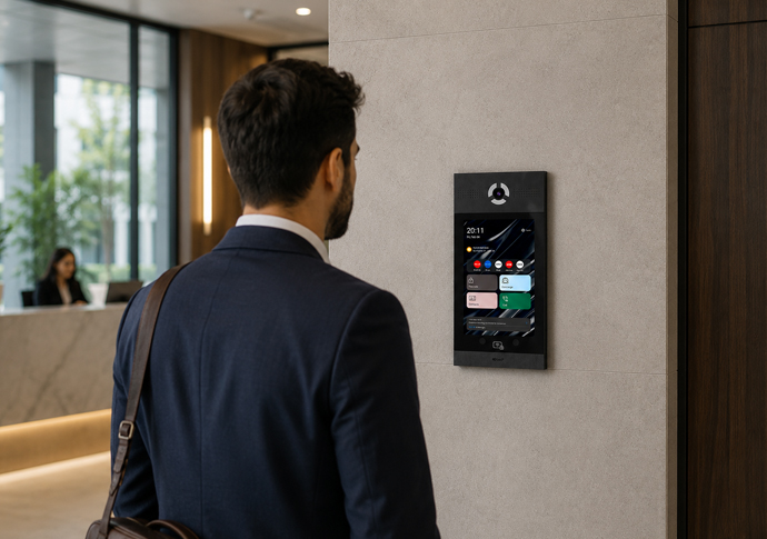 Guard stations and master stations in UAE for IP intercom building access