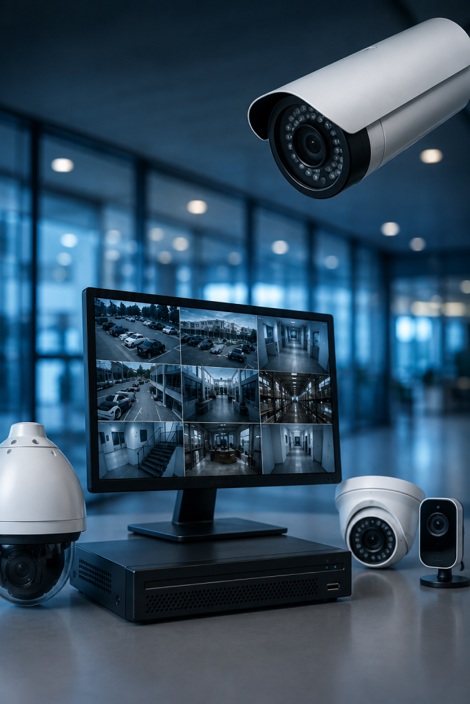 Integrated CCTV and access control systems for commercial buildings in the UAE